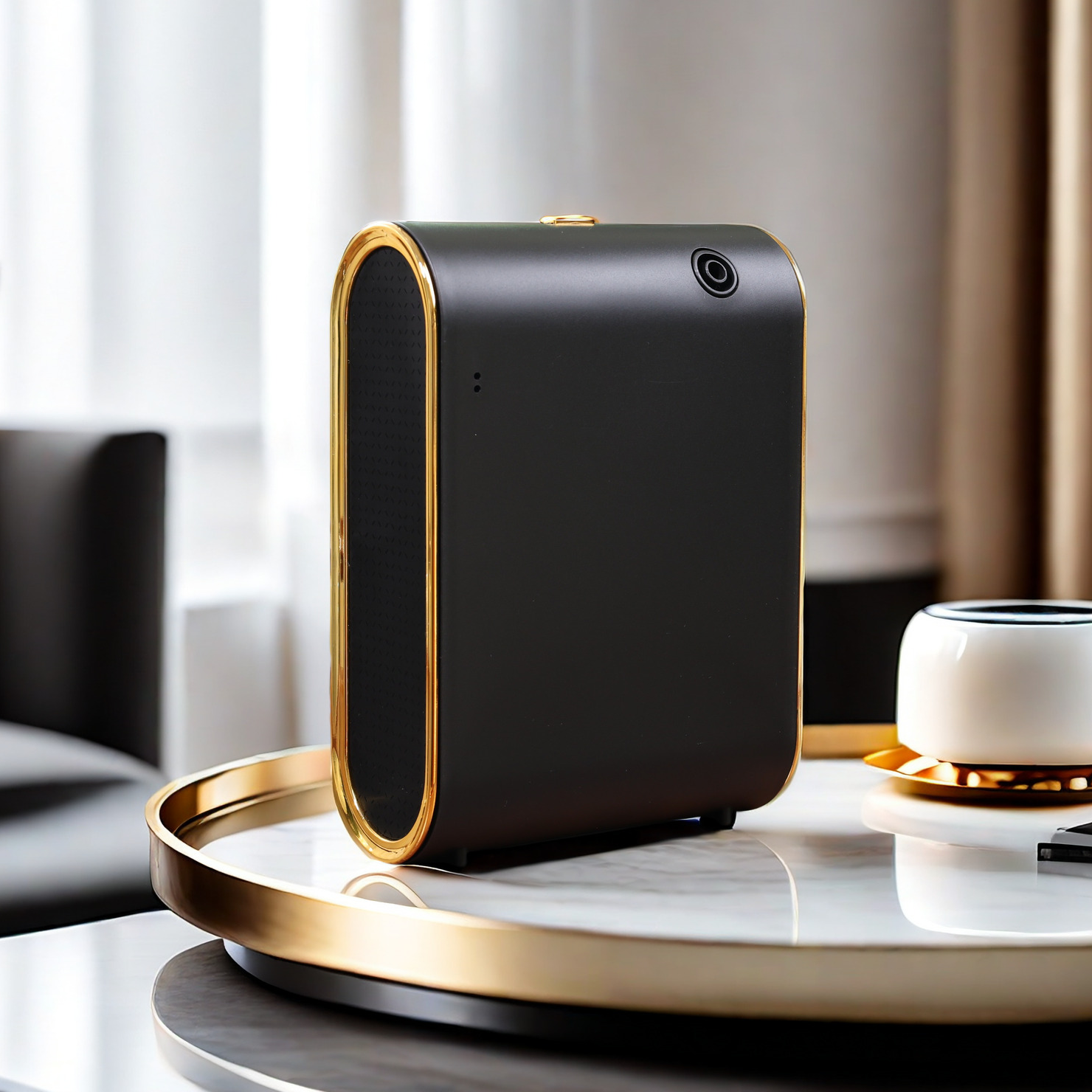 Smart Scent Air Machine for Home, Bluetooth Waterless Essential Oil Diffuser with Cold Air Tech 350ML, 1500 sq. ft