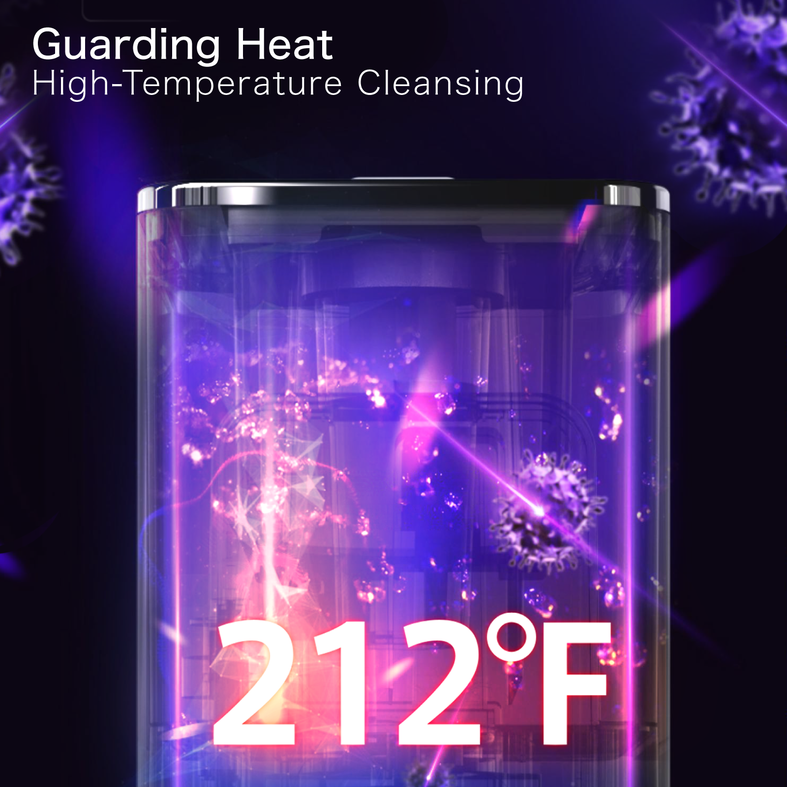 Humidifier Large Room, Warm and Cool Humidifiers for Bedroom, 3.4Gal Humidifiers for Home 1000 sq ft - Image 4