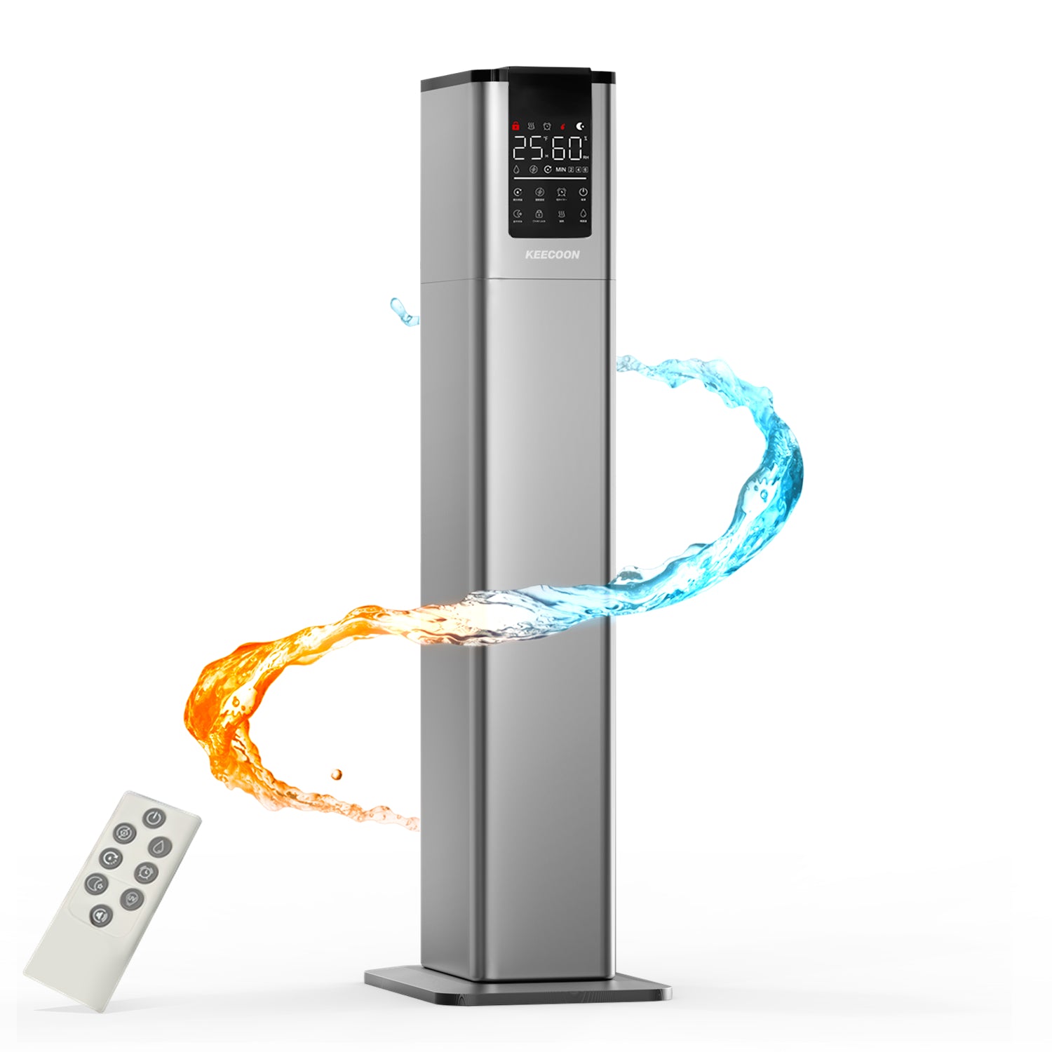 Humidifier Large Room, Warm and Cool Humidifiers for Bedroom, 3.4Gal Humidifiers for Home 1000 sq ft