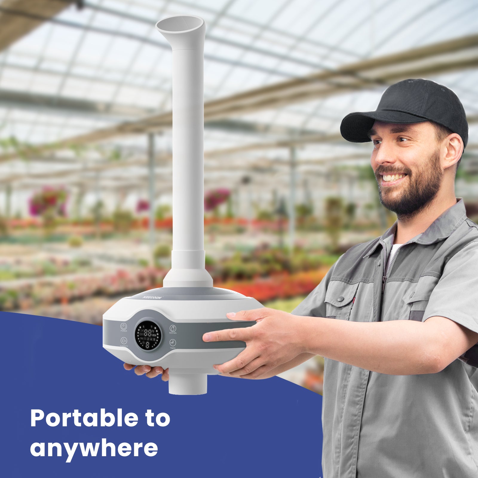 Humidifiers for large room 1000 sq.ft. Large Humidifier 800ml/h Output for Large Room - Image 6